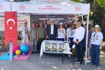 Bursa'da 12 bin 800 kişinin hareket yaşı ölçüldü