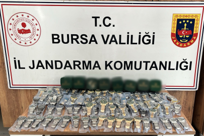 Bursa'da 'Rolex' operasyonu