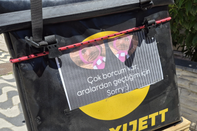 Borç yüzünden trafikte zamanla yarışıyor
