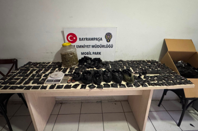 Uyuşturucu imalathanesine baskın
