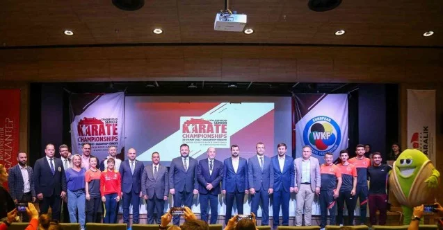 57. Avrupa Büyükler Karate Şampiyonası Gaziantep’te başlıyor