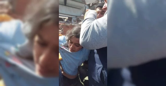 8 yaşındaki Zeynep 31 saat sonra kurtarıldı