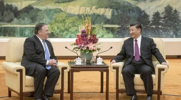 ABD Dışişleri Bakanı Pompeo, Çin Devlet Başkanı Xi ile görüştü