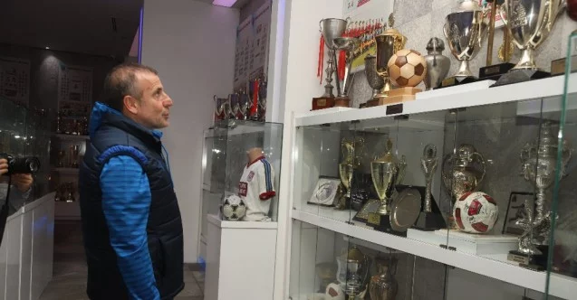 Abdullah Avcı, Trabzonspor Şamil Ekinci Müzesi’ni ziyaret etti