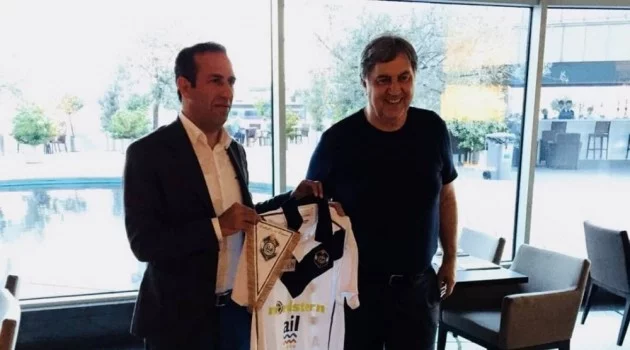Adil Gevrek, FC Lugano Başkanı Angelo Renzetti’yi ağırladı
