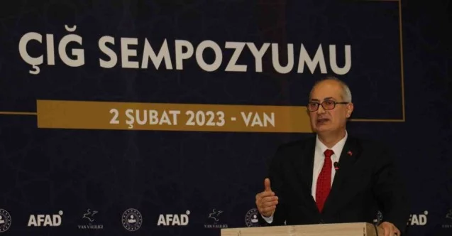 AFAD Müdürü Körpeş: “2022 yılında Van’da 73 tane çığ meydana geldi”