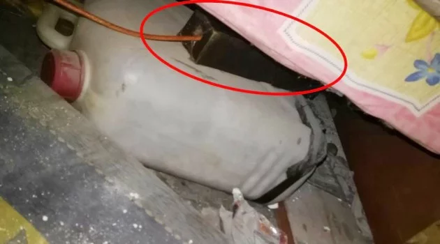 Afrin’de yatağın altına tuzaklanmış EYP imha edildi