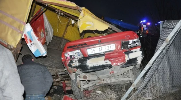 Afyonkarahisar’da trafik kazası: 2 ölü