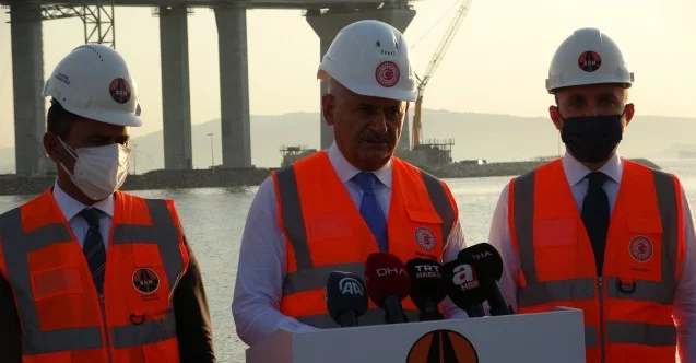 AK Parti Genel Başkanvekili Yıldırım: “Önümüzdeki 18 Mart törenlerinde inşallah köprümüzden geçiş, resmi açılış mümkün hale gelecek"