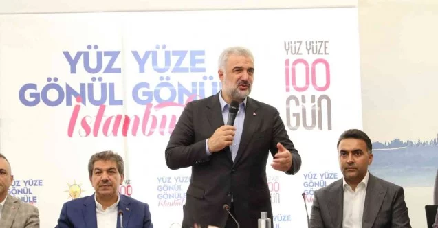 AK Parti “Yüz Yüze 100 Gün” programı ile İstanbul’da sahaya indi