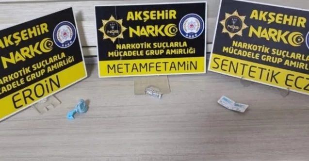 Akşehir’de uyuşturucu operasyonu: 7 gözaltı