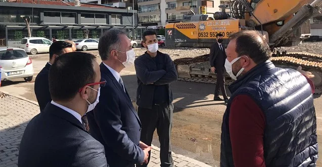 Alper Taban, İzmir depremi sonrası çalışmaları yerinde inceledi