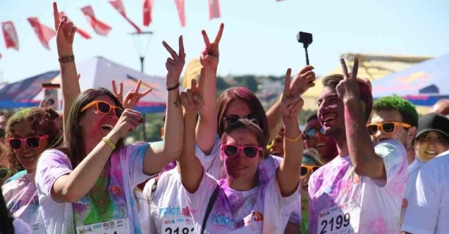 Ankaralılar hafta sonu Renkli Koşu Festivali’nde buluştu