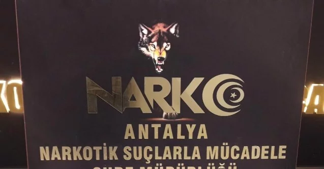 Antalya’da geniş kapsamlı uyuşturucu operasyonu