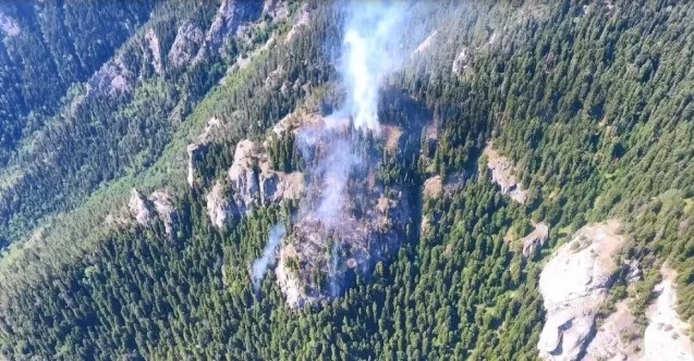 Artvin’deki orman yangını 3 gündür devam ediyor