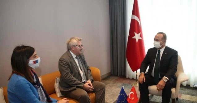 Bakan Çavuşoğlu, AB Dış İlişkiler Yüksek Temsilcisi Borell ile görüştü