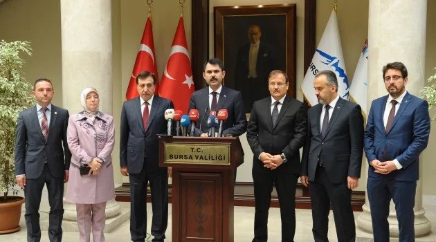 Bakan Kurum: "Bursa’da kentsel dönüşüm hızlandırılacak"