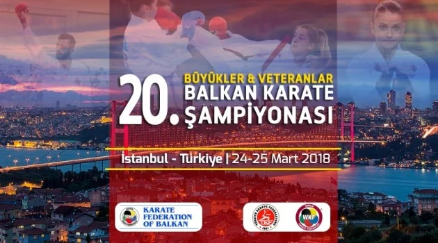 Balkan Karate Şampiyonası İstanbul’da