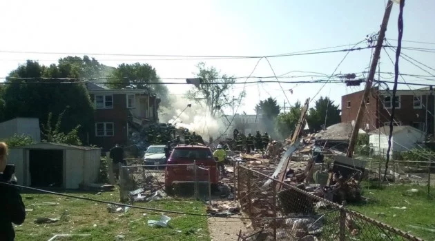 Baltimore’da şiddetli patlama