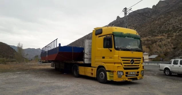 Baraj dubasının Trabzon’dan Adana’ya 750 km’lik zorlu yolculuğu