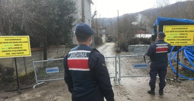 Bartın’da 3 köy karantinaya alındı
