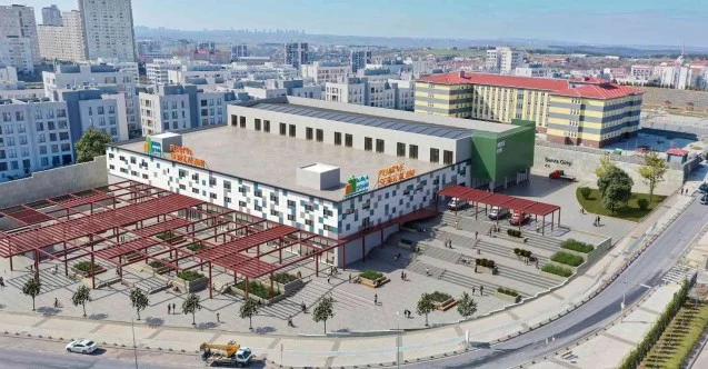 Başakşehir’in yeni kapalı pazarı Fenertepe’ye yapılıyor