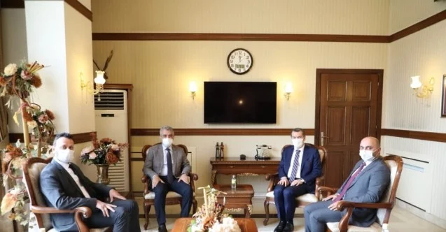 Başkan Arısoy’dan Erzincan Valisi Mehmet Makas’a “hayırlı olsun” ziyareti