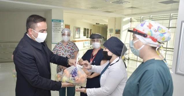 Başkan Erdoğan’dan sağlık çalışanlarına C vitamini takviyesi