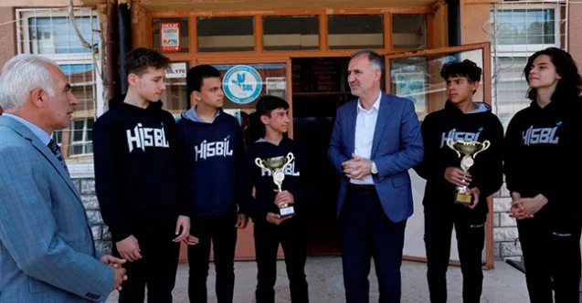 Başkan Taban’dan Türkiye şampiyonlarına ziyaret