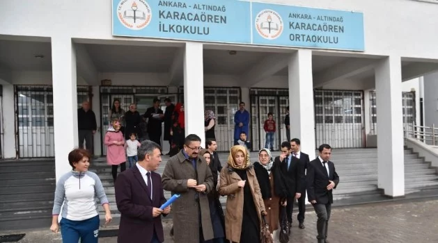 Başkan Tiryaki okul ziyaretlerine devam etti