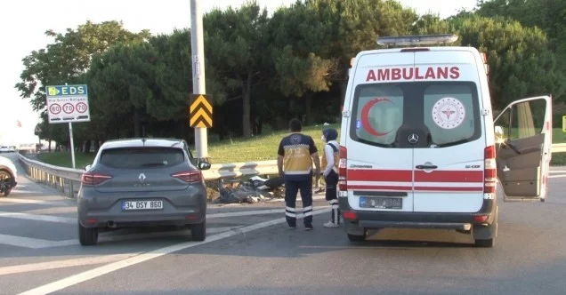 Bayrampaşa’da otomobille motosiklet çarpıştı: 1 ölü, 1 yaralı