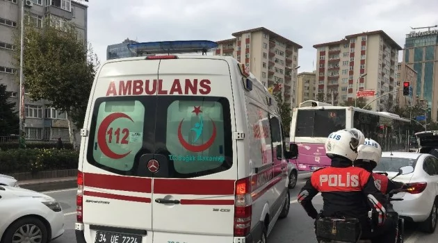 Beşiktaş’ta bir garip kaza