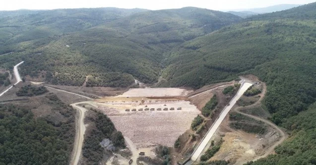 Bilecik Pazaryeri Dereköy Barajı’nda çalışmalar devam ediyor