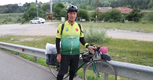 Bisiklet yolu farkındalığı için İstanbul’dan Gürcistan’a pedal çeviriyor