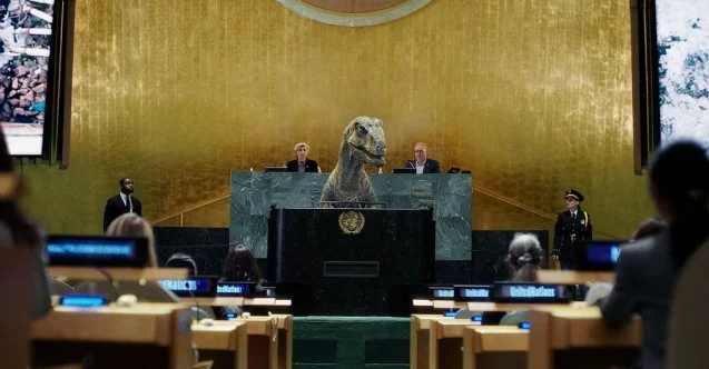 BM’den dinozorlu iklim felaketi mesajı: “Yok oluşu seçmeyin”