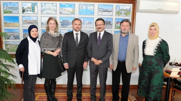 Bosna Büyükelçisi’nden Altındağ Belediye Başkanı Tiryaki’ye ziyaret