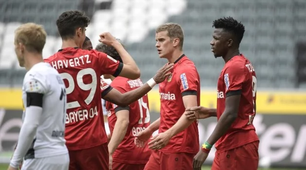 Bundesliga: Mönchengladbach: 1 - B.Leverkusen: 3