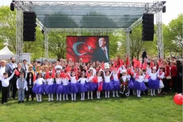 Bursa'da 23 Nisan coşkusu
