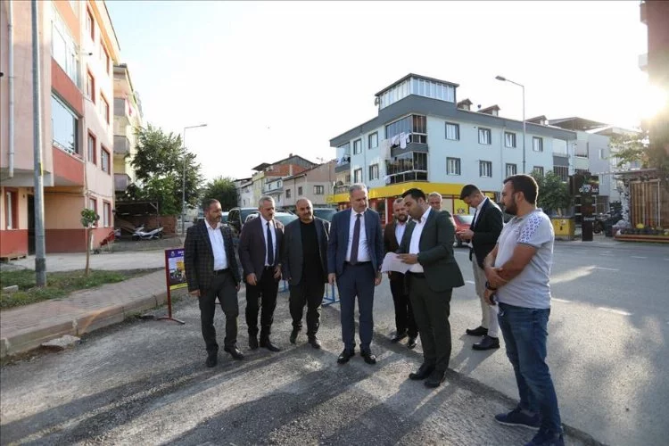 Bursa'da asfalt çalışmaları devam ediyor