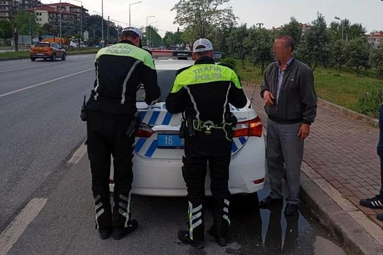 Bursa'da hız sınırı aşan sürücülere ceza yağdı