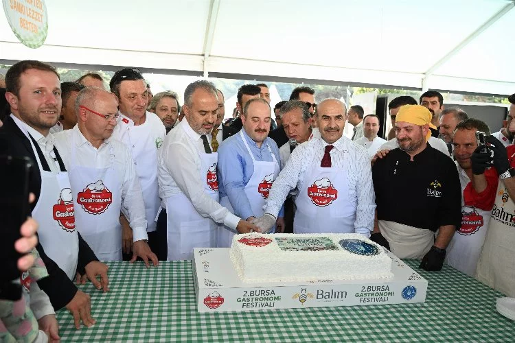 Bursa'da lezzet şölenine 3 günde 500 bin ziyaretçi...