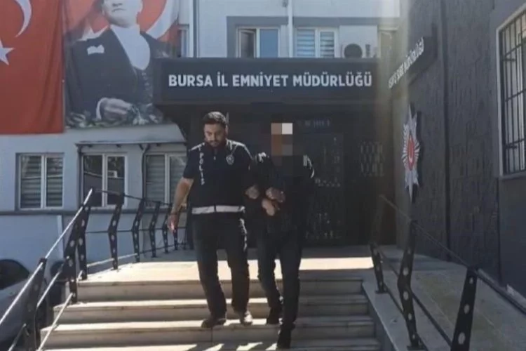 Bursa'da polis onu gökte ararken cezaevinde buldu