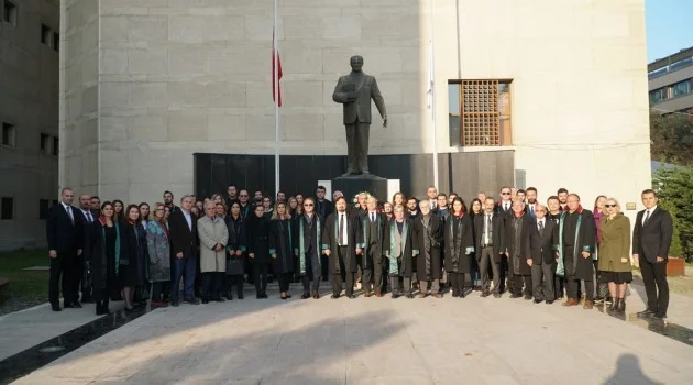 Bursa Barosu, Atatürk’ü hem Bursa, hem Yalova Yürüyen Köşk’te andı
