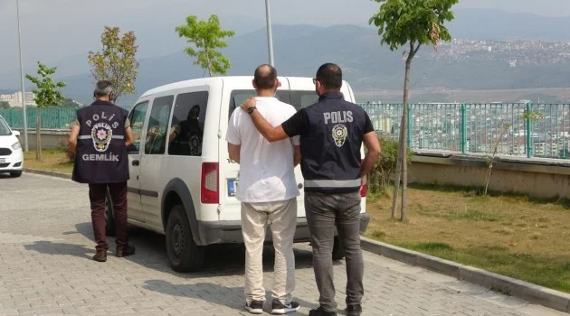 Bursa'da bir aylık takip neticesinde yakalandı