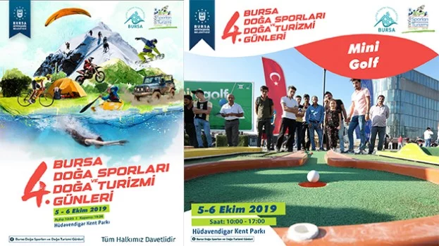Bursa'da Doğa Sporları ve Doğa Turizmi Günleri Başlıyor