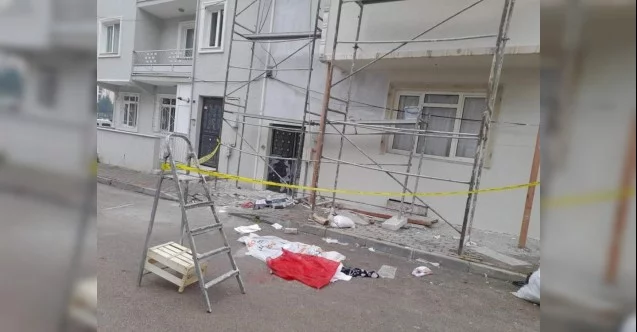 Bursa'da feci ölüm: Cepheden düşen boyacı yaşamını yitirdi
