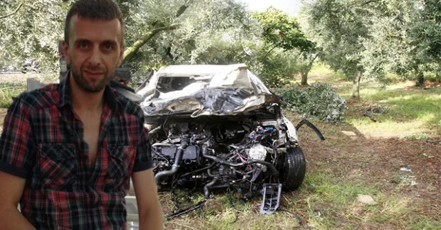 Bursa'da hurdaya dönen otomobilde hayatını kaybetti