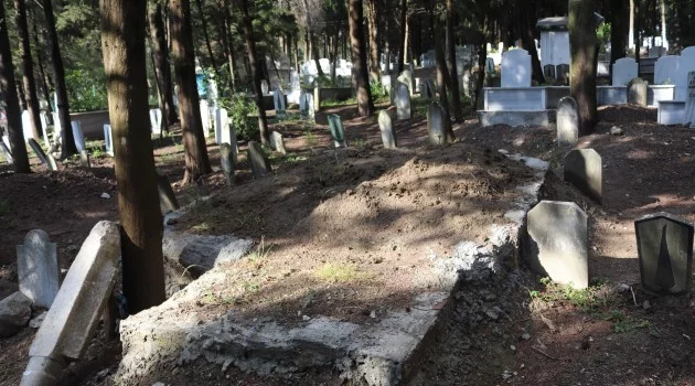 Bursa'da mahallelinin tepkisini çeken mezarlık olayı