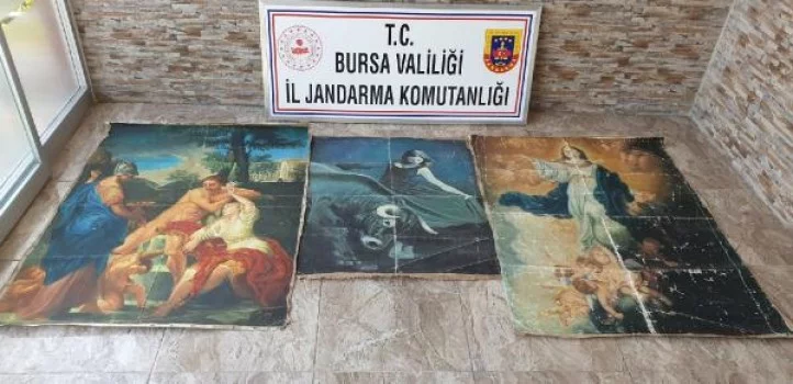Bursa'da tarihi eser kaçakçılarına operasyon