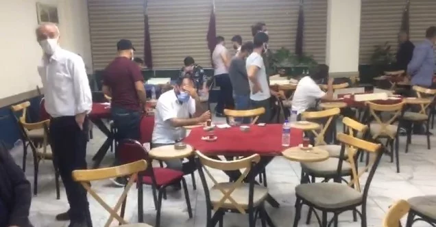 Bursa’da oyun oynanan kafedeki 25 kişiye 86 bin lira ceza